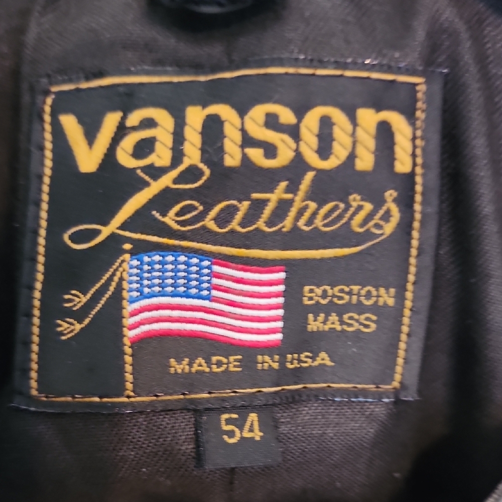 Vanson Gray Leather Riding Jacket - Picture 2 of 5